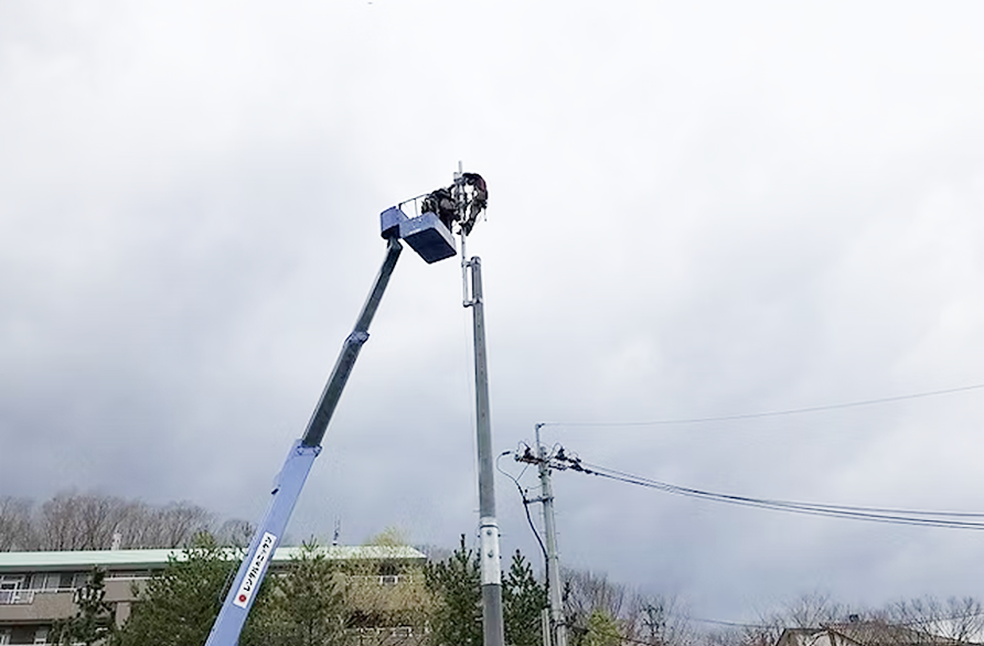 無線基地局設置工事のイメージ写真2